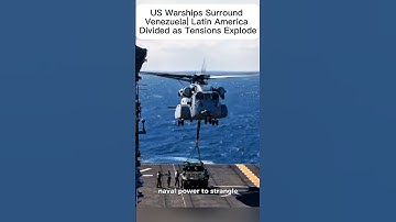 US Warships Surround Venezuela | Latin America Divided as Tensions Explode