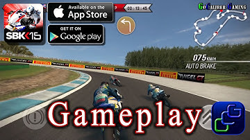 SBK15 Official Mobile Game iOS Gameplay