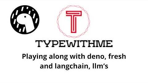 Playing along with deno, fresh and langchain, llm