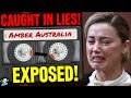 LEAKED Audio PROVES Amber Heard Is LYING About Her AWFUL Allegations in Australia - She's DESPICABLE