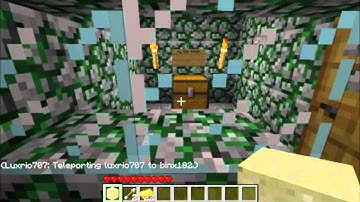 Minecraft: The Forgotten Cave Custom Map w/ Sac Gabe and Lux Part 3