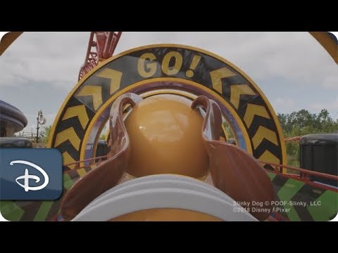 Ride Along With Slinky Dog Dash at Toy Story Land at Disney’s Hollywood Studios