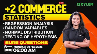 Plus Two Commerce Model Exam - Statistics | Sure Questions | Xylem Plus Two Commerce