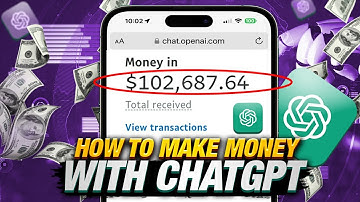 How To Make Money With ChatGPT With NO SKILLS - 6 Side Hustles To Make $500/day Starting Today
