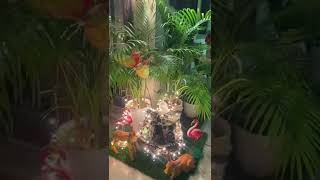 Creative hands garden decor