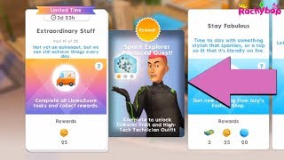 The Sims Mobile Space Explorer Quest VERSION 2 ADVANCED Walkthrough!