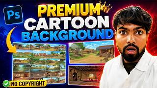 Get Premium 2D Cartoon Backgrounds for Animation | 4K HD