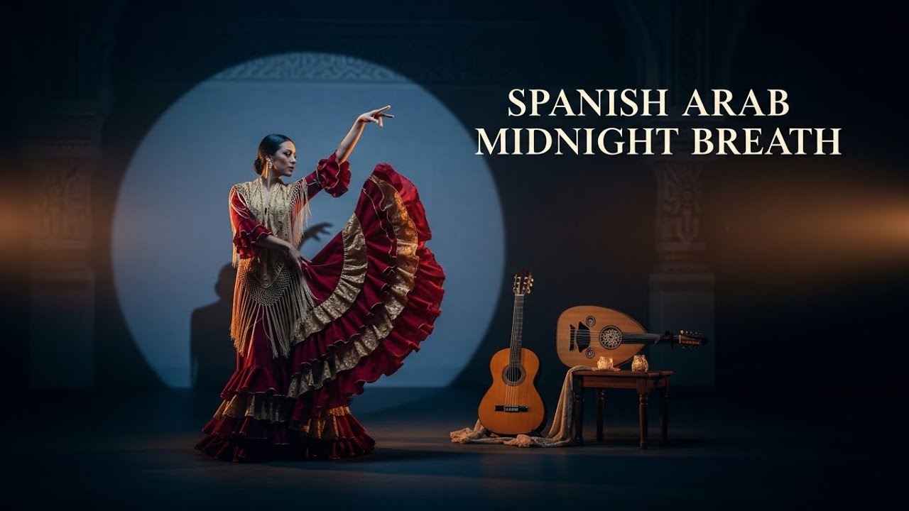 Moonlight Spanish Flamenco Oud | Instrumental Nocturno Elegante