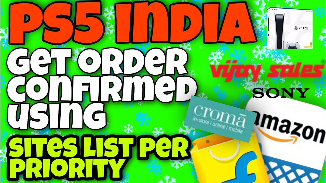 PS5 INDIA PREORDER CONFIRMED | PS5 INDIA PREORDER | ORDER FROM HERE |PRIORITY LIST INCUDED 