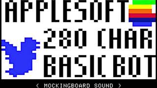 Applesoft 280 Character Basic Bot