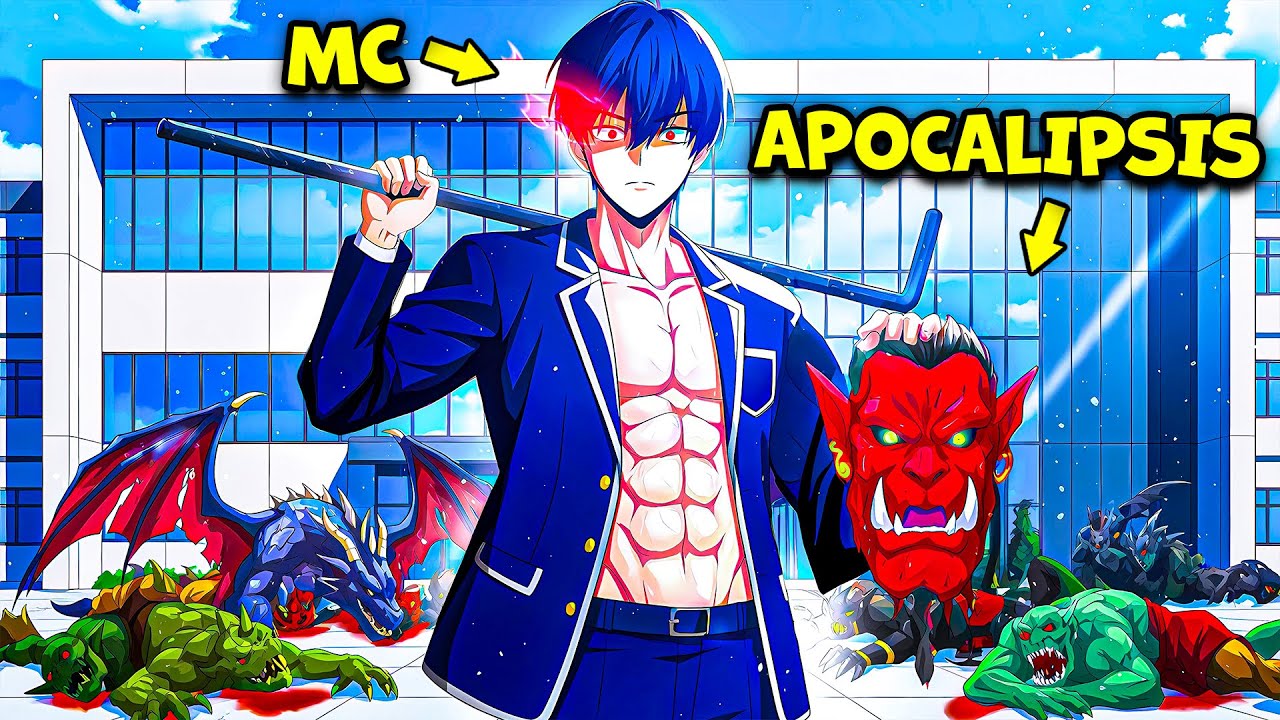 ÉL ESTUDIANTE FRACASADO pero sobrevivió cuando GOBLINS ORCOS invadieron la ESCUELA! – Resumen Manhwa