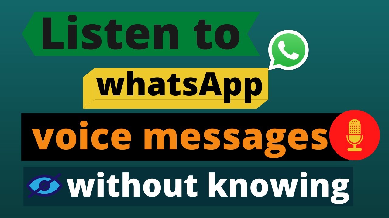 how to listen to voice whatsapp messages download on pc