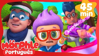 Melhores Episódios dos Bandidos! 🦹🏻 Morphle em Português 🔴 Desenhos Animados Infantis