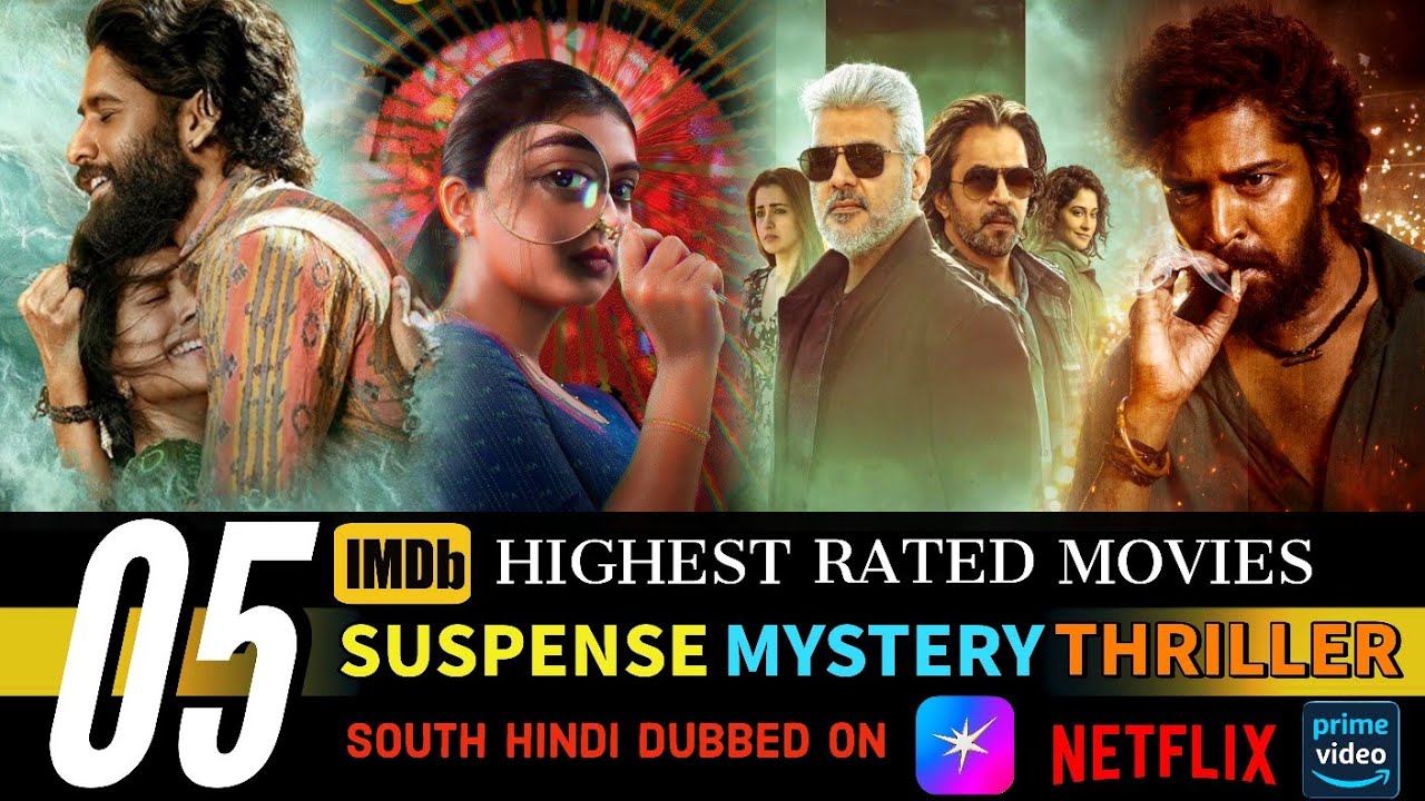 Top 5 Highest Rated South Indian Hindi Dubbed Movies On IMDb 2025 | On ...