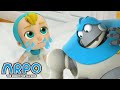 Arpo the Robot | SNOW IS EVERYWHERE IN THE HOUSE! | Funny Cartoons for Kids | Arpo and Daniel