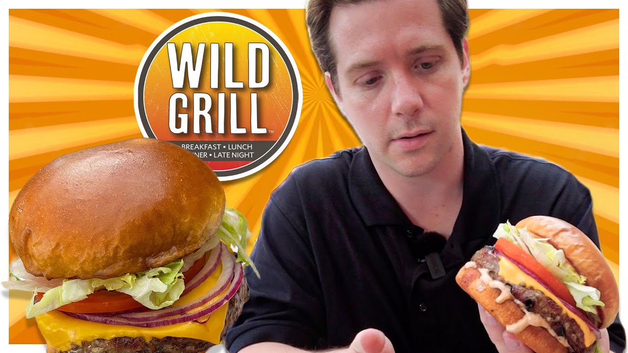 WILD GRILL Burger Review Food Review At Wildfire Casino, Las Vegas
