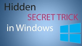 Hidden Secret Trick of Windows 8/8.1 [Must Watch]