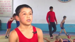 Кыргызстандын эркин күрөш боюнча чемпиону 9 жаштагы Билал