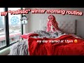 my *realistic* winter morning routine 2021 ❄️ | vlogmas day 6 🎄 | alyssa howard ❤️‍🔥