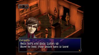 Persona 2: Eternal Punishment - 07 Sky Museum - rescue the kids; BOSS Tatsuya Sudou & flee on blimp