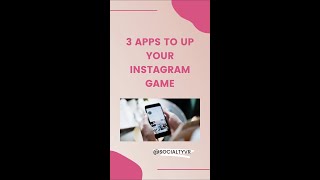 3 Apps To Up Your Instagram Game #Shorts screenshot 5