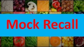 Mock Recall
