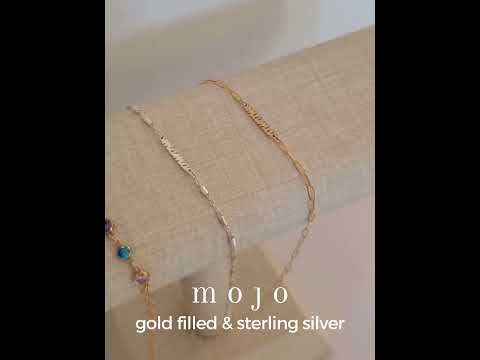 Colleen Mama Bracelet Connector, Gold Filled or Sterling Silver