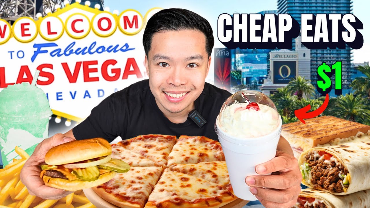 5 Best CHEAP EATS On The Las Vegas Strip To Try!