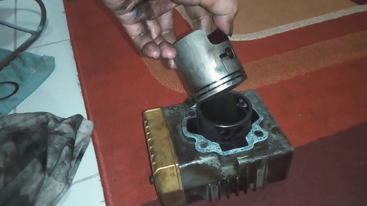 piston suzuki crystal waktunya oversize..