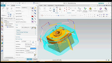 NX CAM MANUFACTURING#cavity mill# PROGRAM VMC(PART-1)