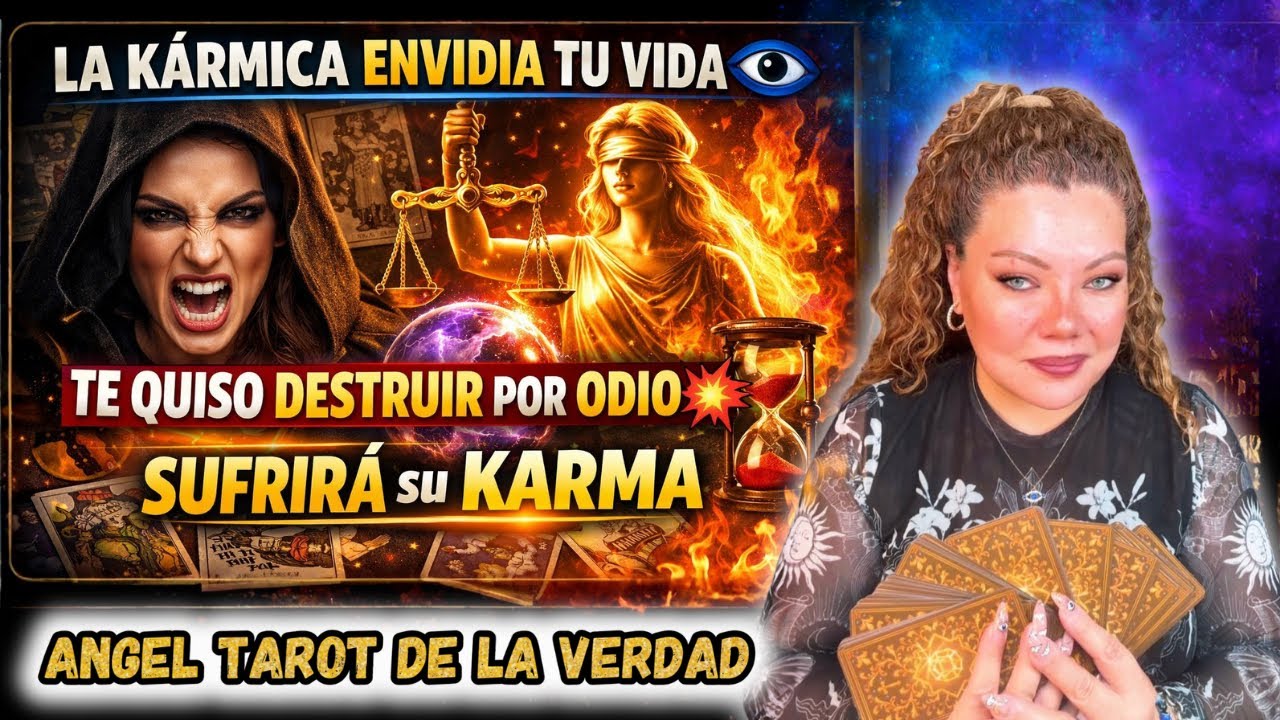 🔮LA KÁRMICA ENVIDA TU VIDA🧿INTENTÓ DESTRUIRTE  y dejarte en RUINA🕯️EL KARMA LA HARÁ PERDER TODO💥