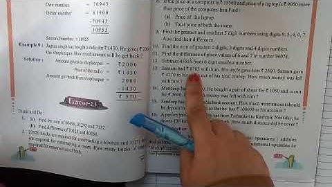 Class -5th Chapter -2 Ex -2.3 Q -13 to 16