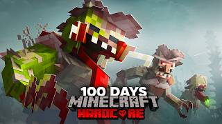 I Survived 100 Days in a Fungal Outbreak in Minecraft Hardcore