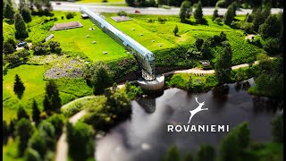 Rovaniemi in Finnish Lapland - The home town of Santa Clause in the Midnight Sun
