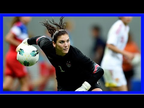 Soccer star Hope Solo says ex-FIFA chief grabbed her inappropriately