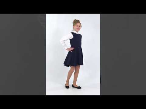 Сарафан школьный для девочки 40-8006-2 ТМ Зиронька