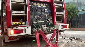 Hydrant Booster Flow Test -AFT Flow Test Video