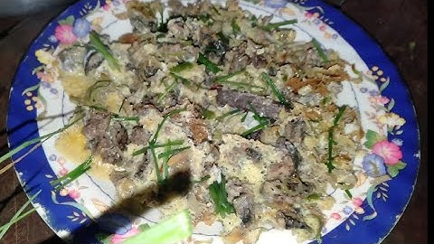 Cách Chế Biến Món THỊT RẮN Xào Trứng Gà | Y Diu Mlo