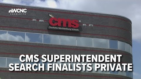 Why CMS is choosing anonymity for its superintendent finalist