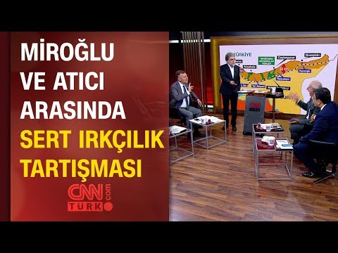 Tarafsız Bölge'de Orhan Miroğlu ve Aytuğ Atıcı arasında sert 'ırkçılık' tartışması