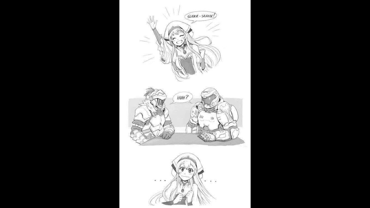 Goblin Slayer VS Ogre but With Intense Doom Music