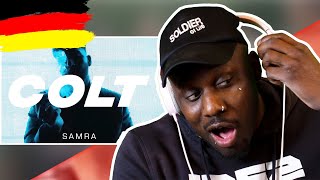 AMERICAN in GERMANY Reacts | SAMRA - COLT (prod. by Lukas Piano & Greckoe)
