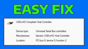 How To Fix USB-If Xhci USB Host Controller Not Working Error Code 31