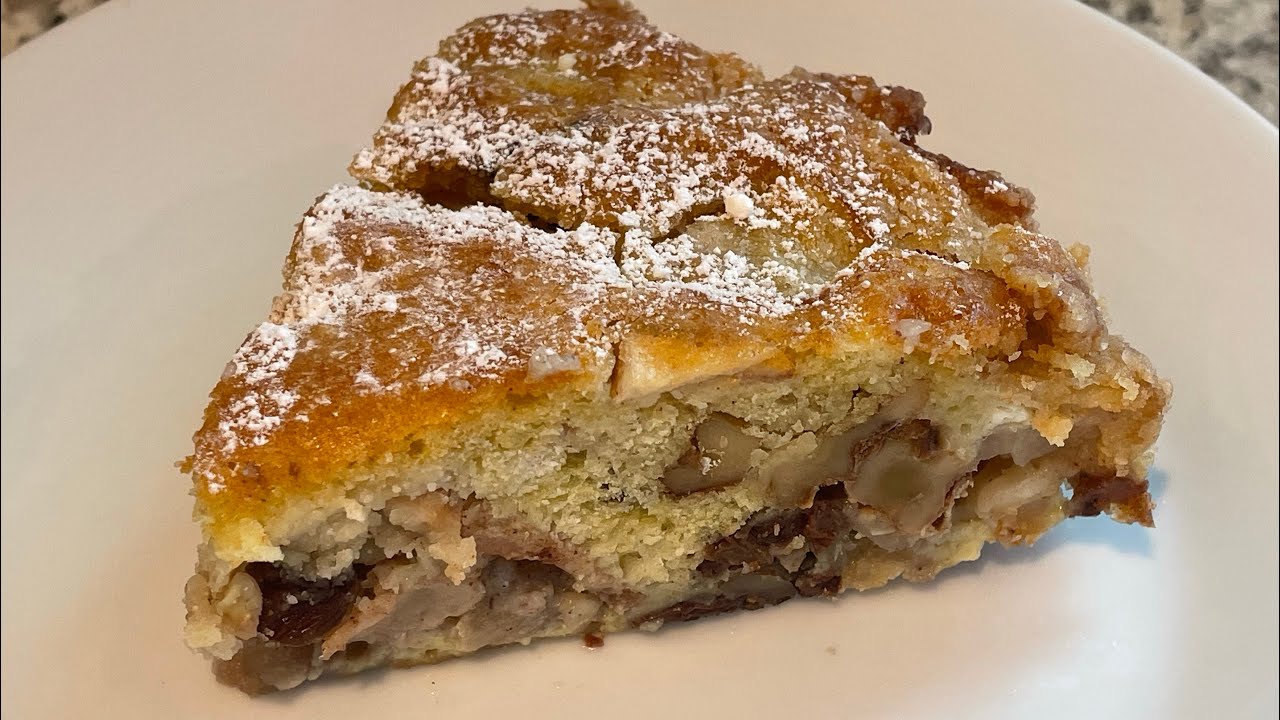 Torta Alemana de Manzana! Sin batir la masa.