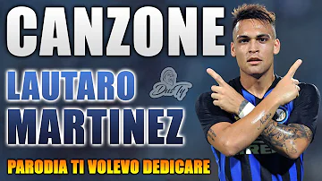 CANZONE LAUTARO MARTINEZ ⚽ [ Parodia Rocco Hunt - Ti Volevo Dedicare ft. J-AX, Boomdabash ]