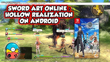 Sword Art Online Hollow Realization 30FPS on Egg NS Poco X3 Pro