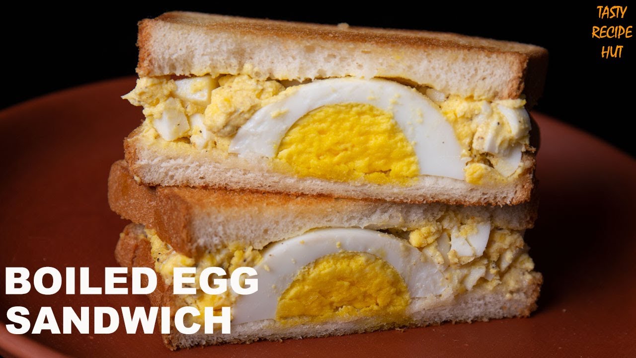 Boiled Egg Sandwich ! Easy Egg Sandwich Recipe | Tasty Recipe Hut