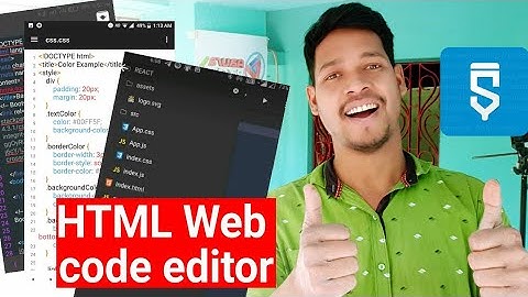 HTML web code editor  project in sketchware #AndroidAppdeveloper #sketchware #Aauraparti