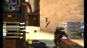 Funny CS:GO Floating/Ghost Knife Glitch!!!
