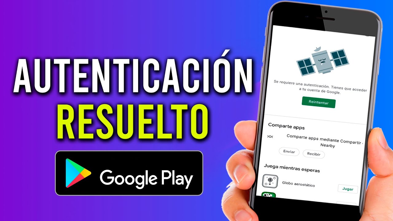 Más grande Allí gusto Se requiere una AUTENTICACION tienes que ACCEDER a tu cuenta de Google |  2022-2023-2024 | Solución - YouTube